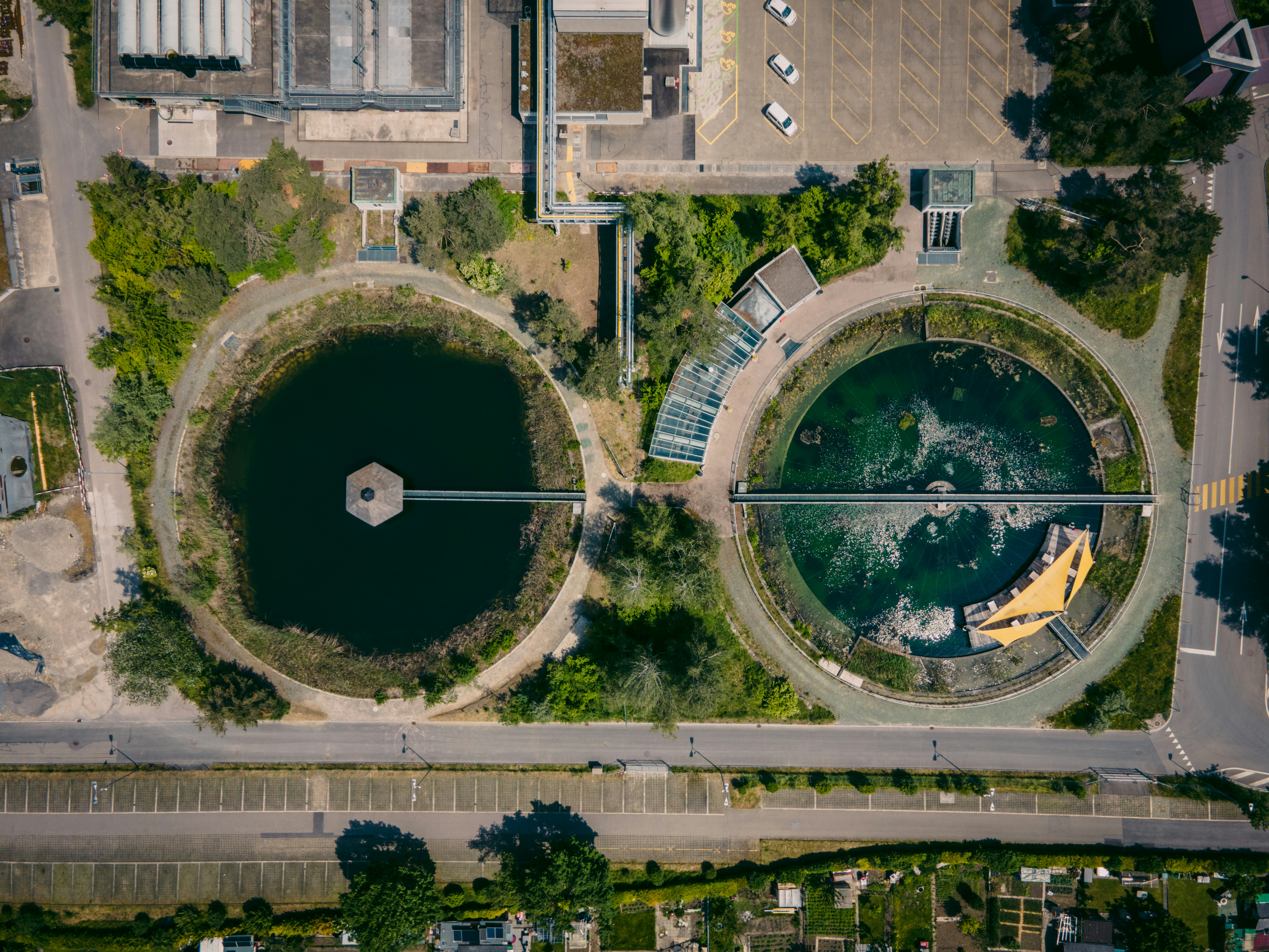 Water treatment and wastewater monitoring facility